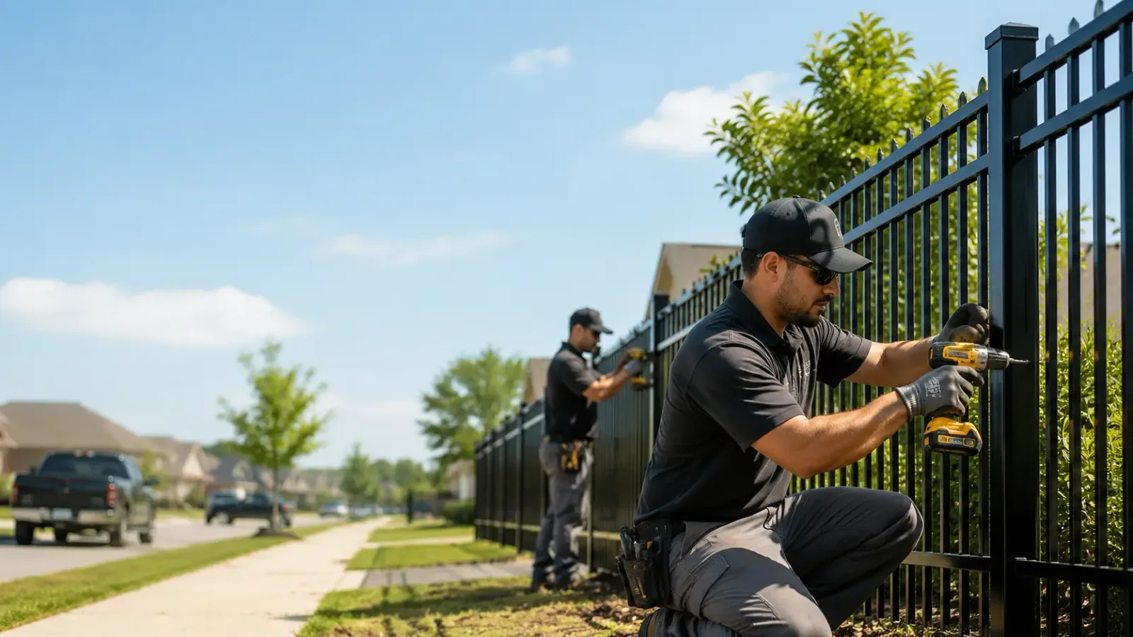 Metal Fence Installation in Calera, AL